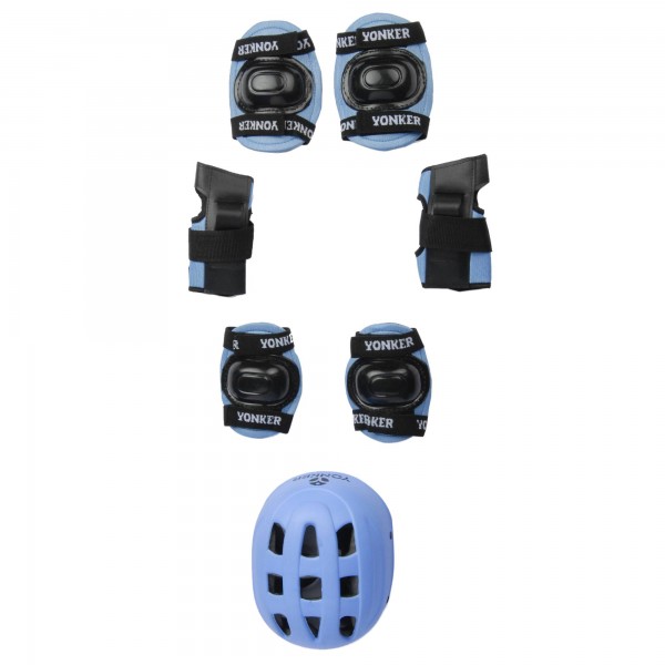 Yonker Skating Combo Set Sub Jr. Step One {4 In1} with Helmet